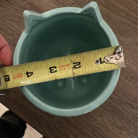 New The Fox Ceramic Succulent Mini Animal Planter Pot blue artistic 🪴 was $70 - Picture 8 of 10